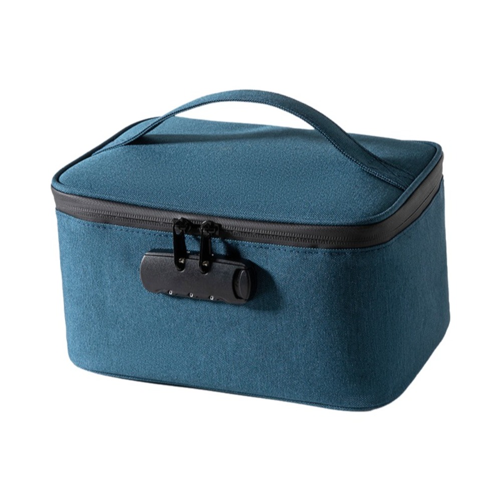 Travel Ziplock Bags - Oxford Fabric Password Lock Bag Large