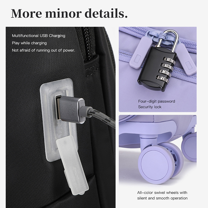 Women's carry-on luggage, 20-i - огляд і ціна Travel Lock Tsa Approved