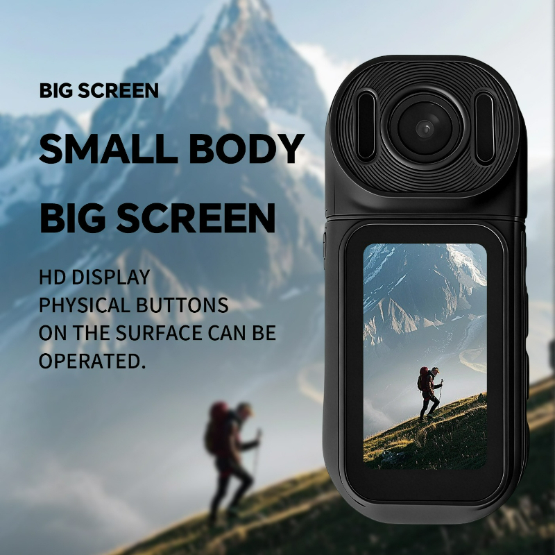 Mini Sports Camera with 180° R - огляд і ціна Travel Vlog Accessories