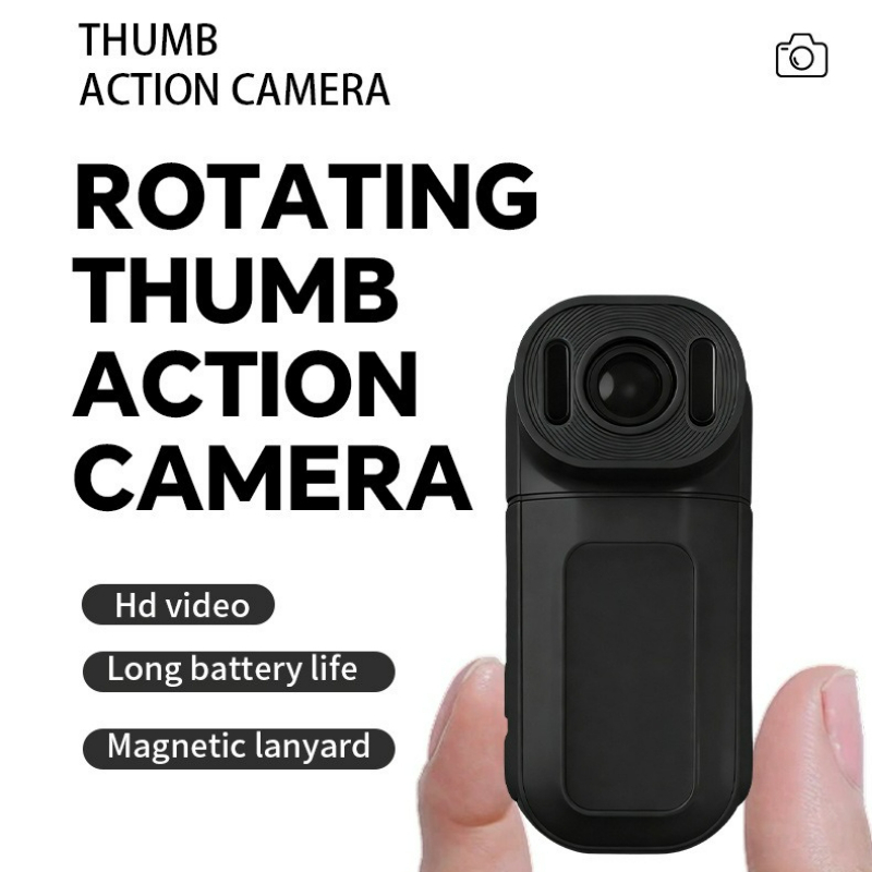Mini Sports Camera with 180° R - огляд і ціна Travel Vlog Accessories