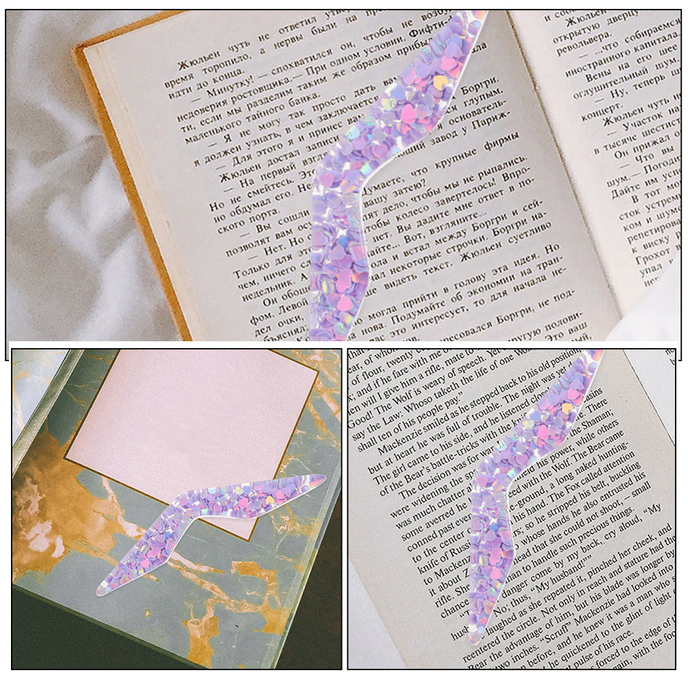 3Pcs Thumb Book Page Holder Re - огляд і ціна Travel Reading Accessories