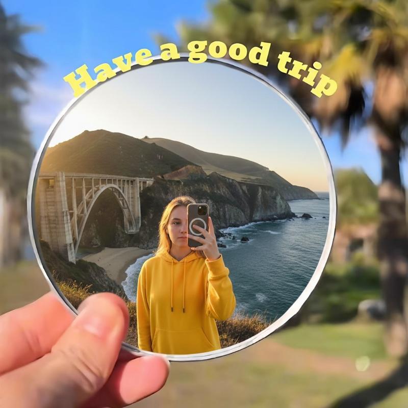 5cm Handheld Selfie Mirror Por - огляд і ціна Travel Vlog Accessories