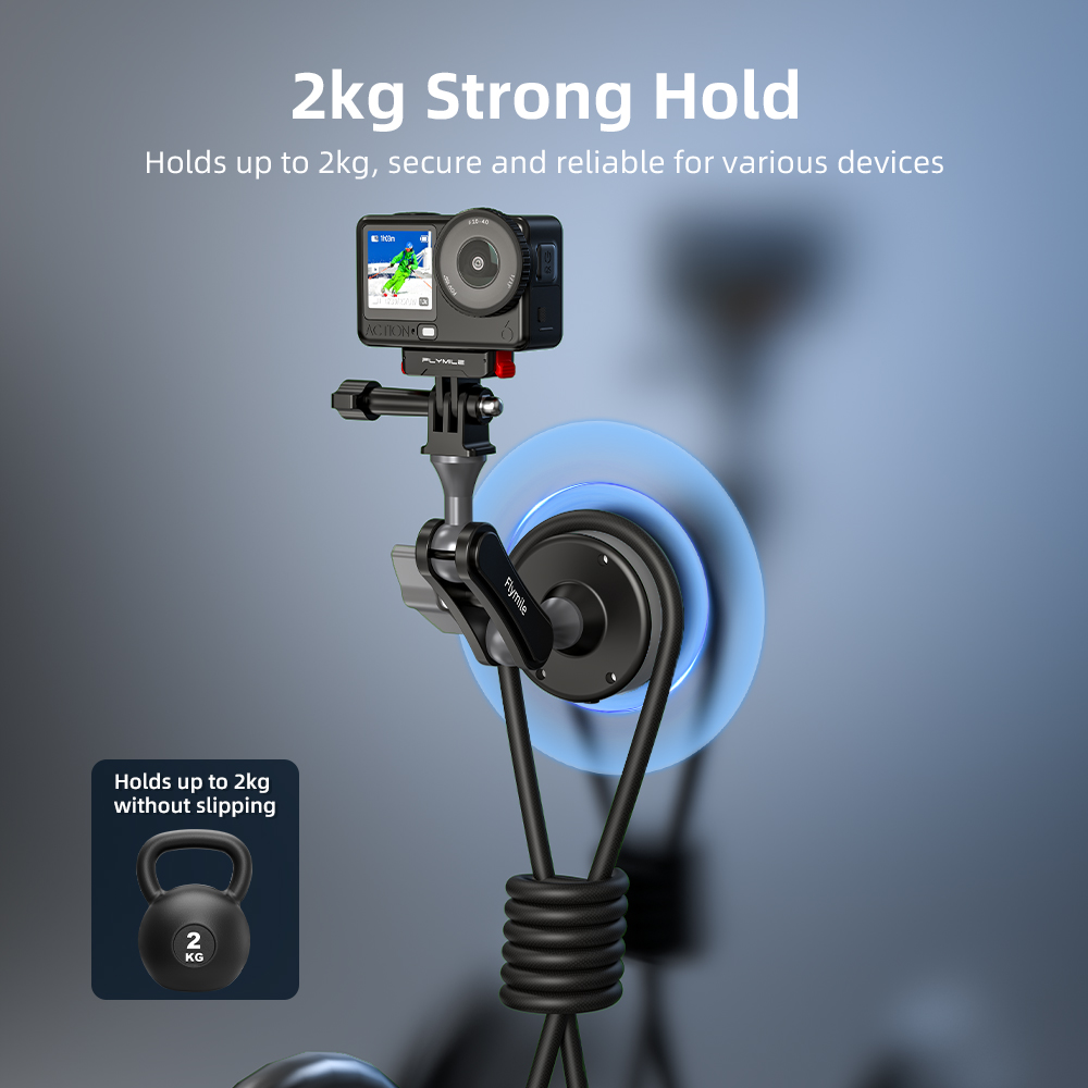 Suction Cup Mount Holder Stand - огляд і ціна Travel Vlog Accessories