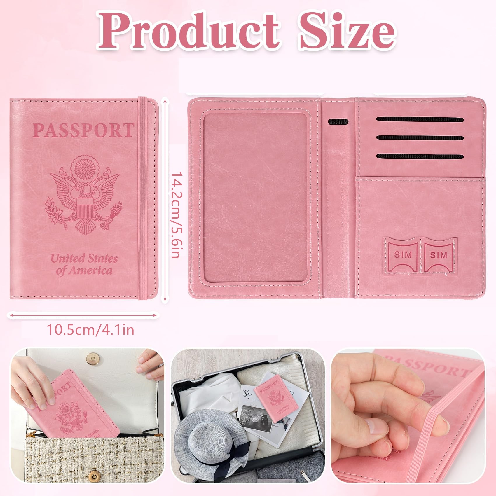 Passport Holder for Travel, Rf - огляд і ціна Travel Accessories Essentials