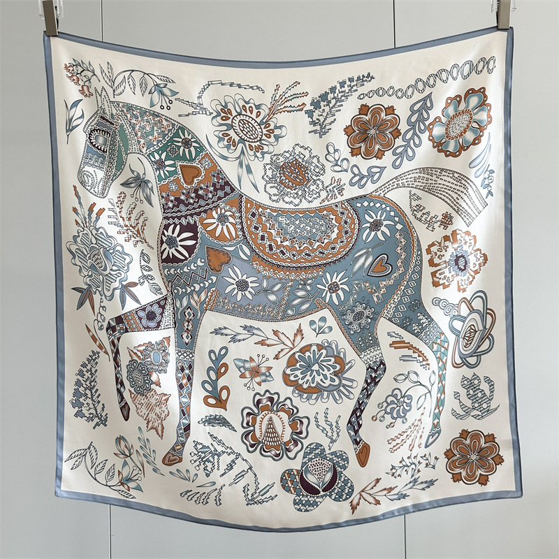 Horse Print Women 90CM Bandana - огляд і ціна Travel Accessories Gifts For Women