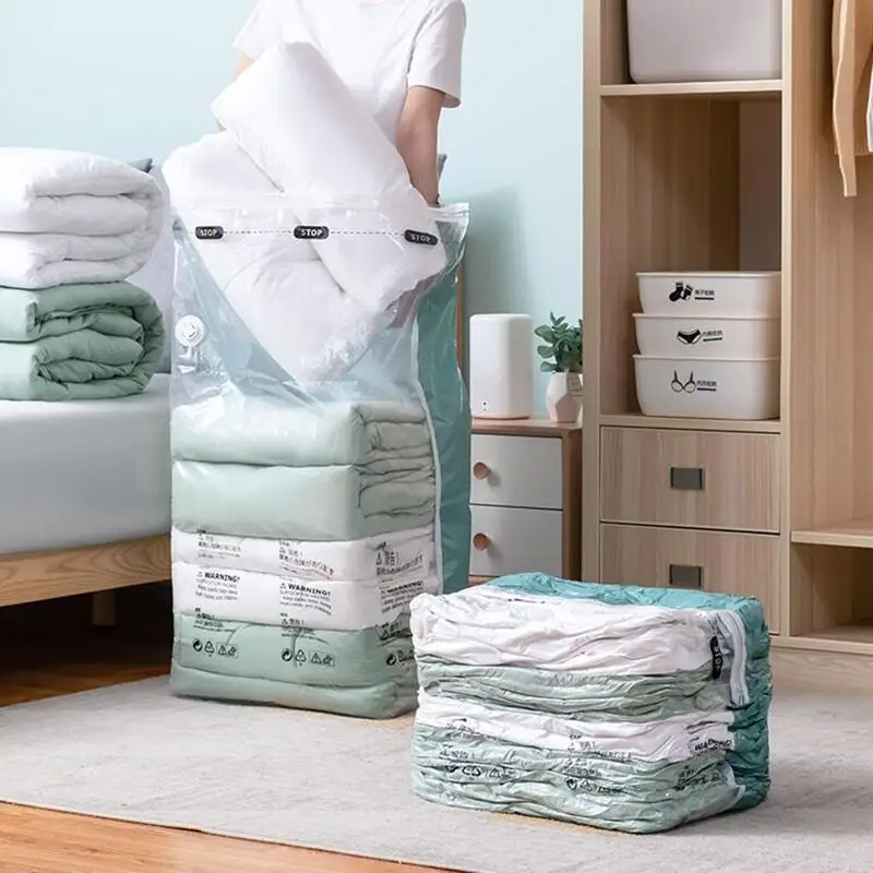 3-5PC No Need Pump Vacuum Bags - огляд і ціна Travel Accessories You Need