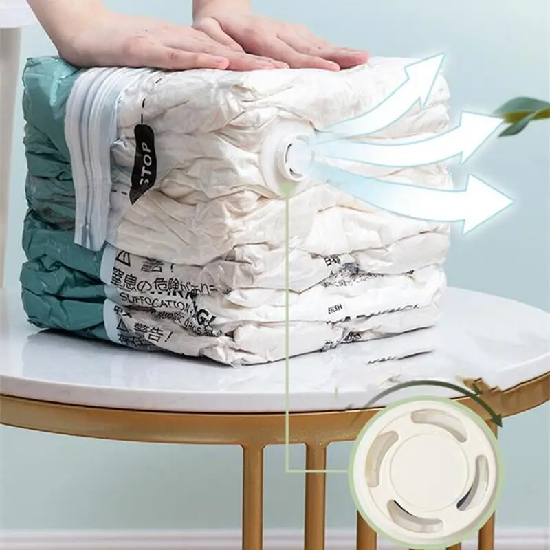 3-5PC No Need Pump Vacuum Bags - огляд і ціна Travel Accessories You Need