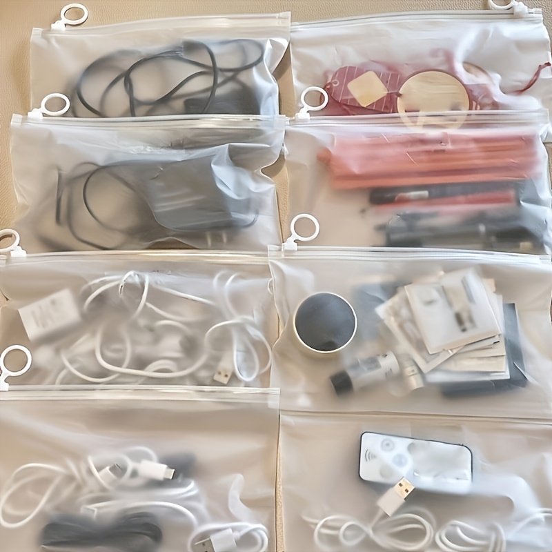 10pcs Travel Storage Bags Mult - огляд і ціна Travel Ziplock Bags