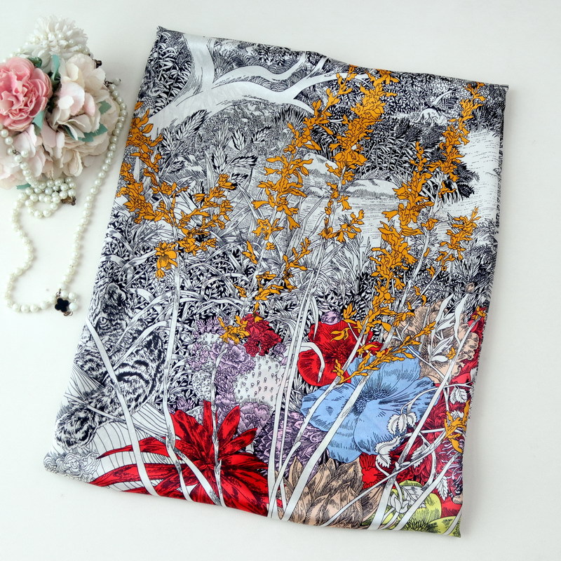 110CM Silk Scarf Luxury Hand R - огляд і ціна Travel Accessories Neck