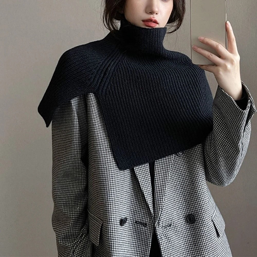 Retro Pullover Knitted Shawl W - огляд і ціна Travel Accessories Neck