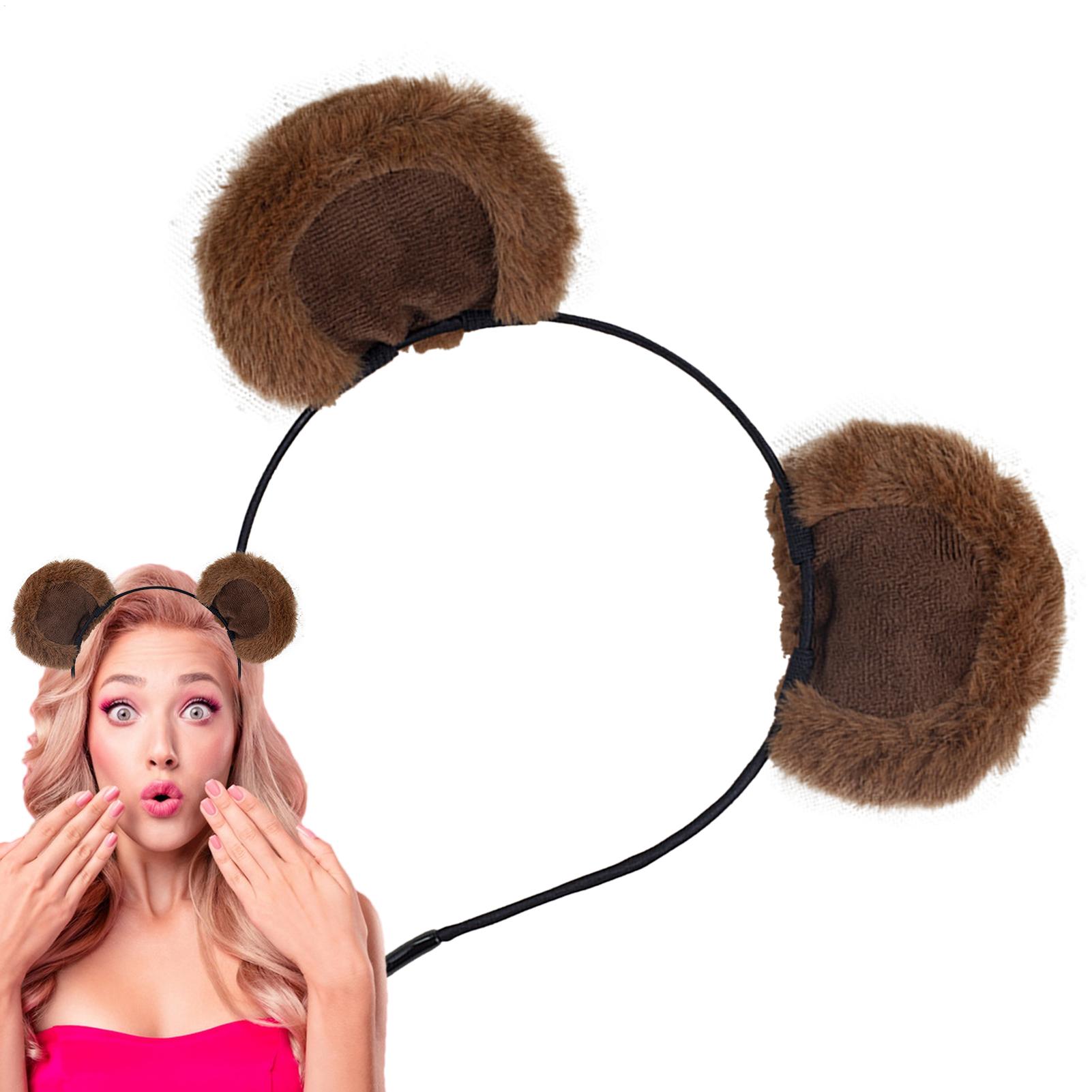 Plush Bear Ear Headbands Soft  - огляд і ціна Travel Accessories For 4 Year Old