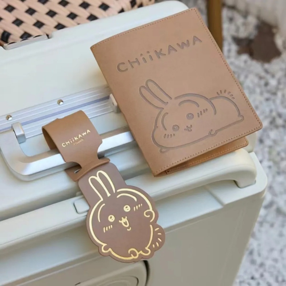 Kawaii Leather Luggage Tag Gol - огляд і ціна Travel Accessories Japan
