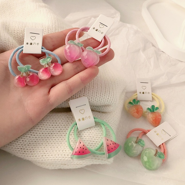 Kids Carrot Hair Ties 5 Pair N - огляд і ціна Travel Accessories For 4 Year Old