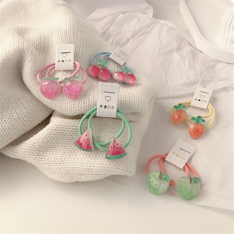 Kids Carrot Hair Ties 5 Pair N - огляд і ціна Travel Accessories For 4 Year Old