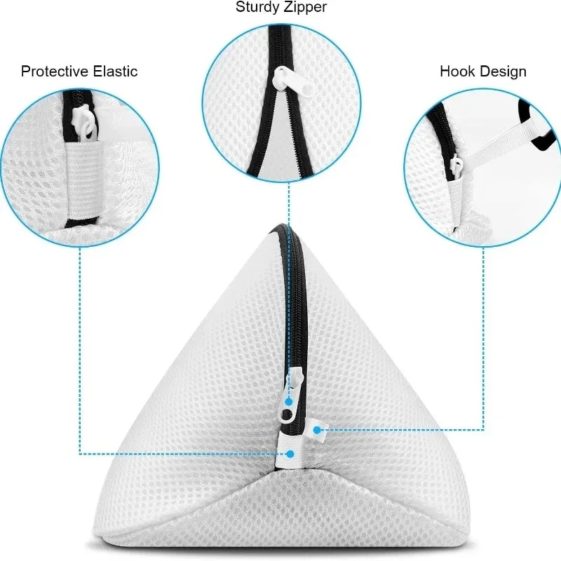Mesh Laundry Bag Washing Machi - огляд і ціна Travel Ziplock Bags