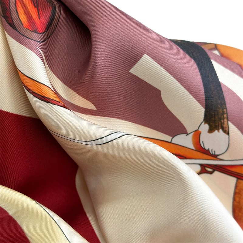 Horse Silk Scarf Luxury Design - огляд і ціна Travel Accessories Neck
