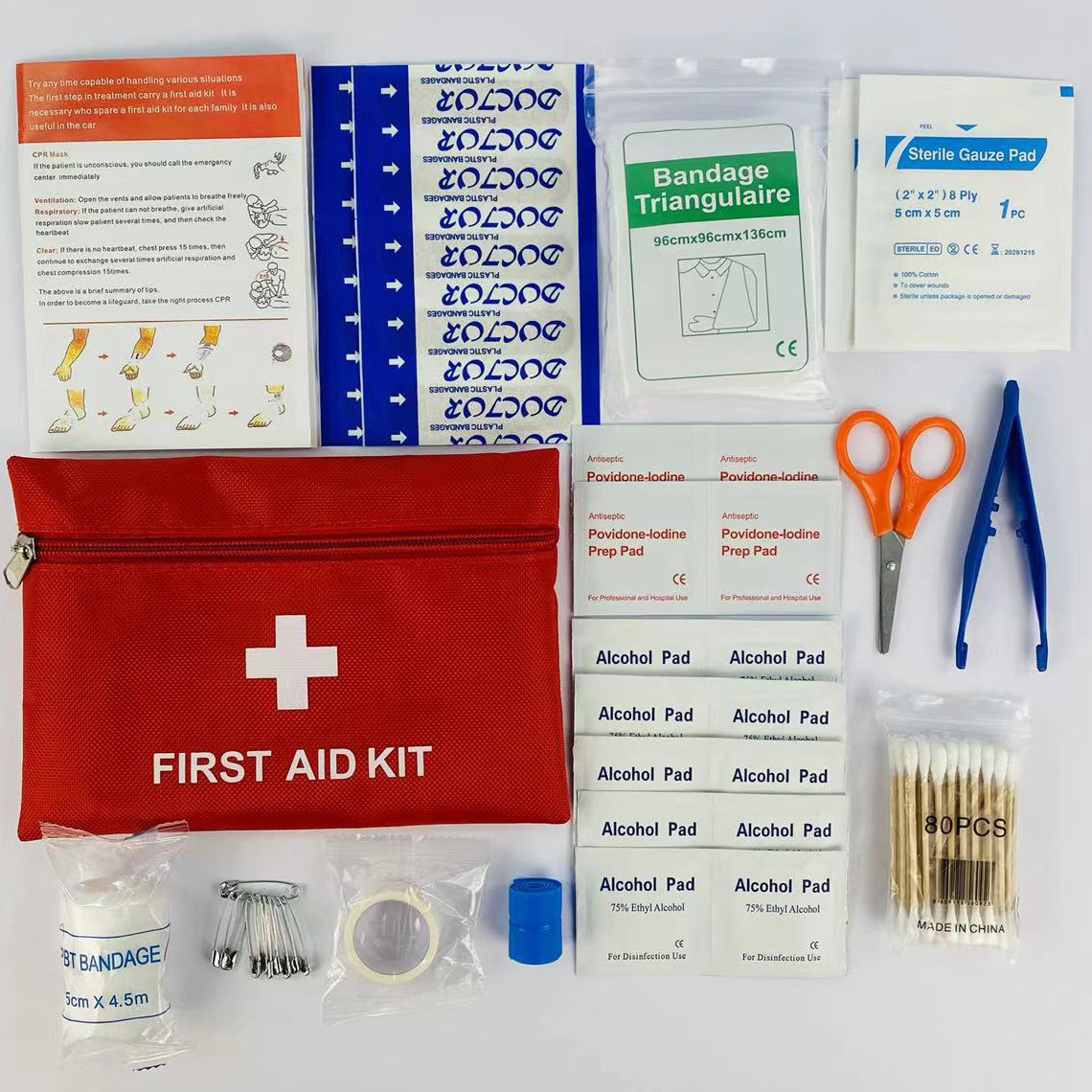 14pcs First Aid Kit Trauma Kit - огляд і ціна Travel Accessories Essentials