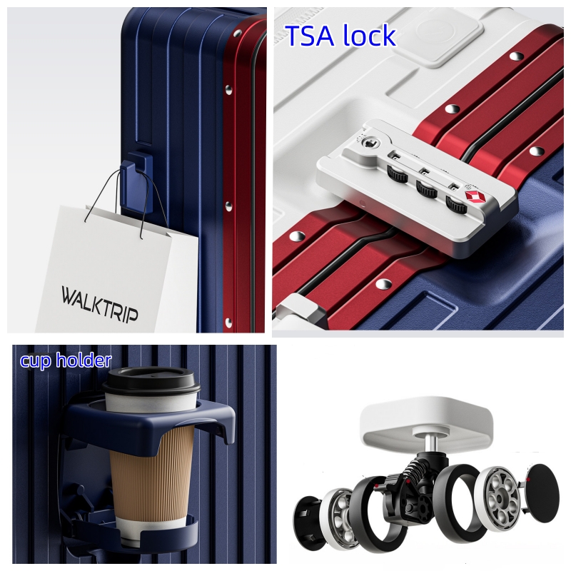 Front Opening Pocket Suitcase  - огляд і ціна Travel Lock Tsa Approved