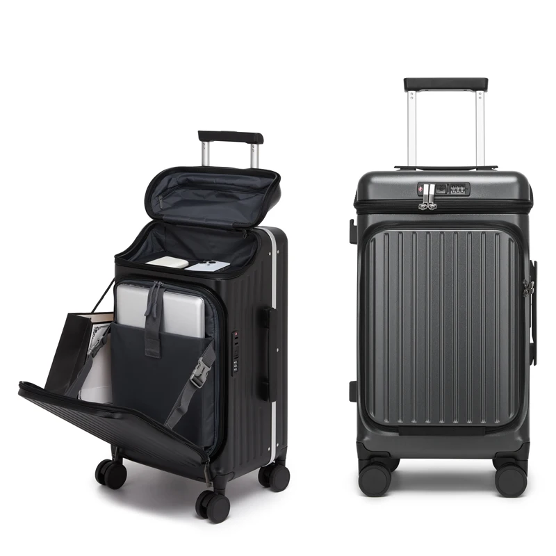 100% PC Hard Shell Luggage Fro - огляд і ціна Travel Lock Tsa Approved