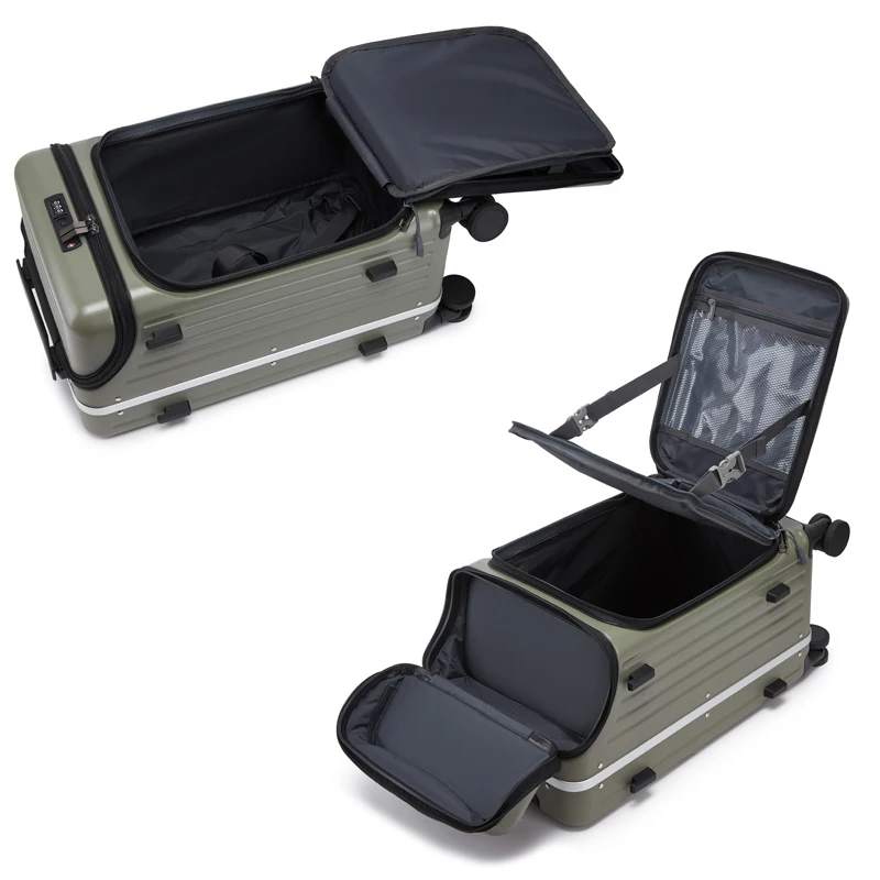 100% PC Hard Shell Luggage Fro - огляд і ціна Travel Lock Tsa Approved