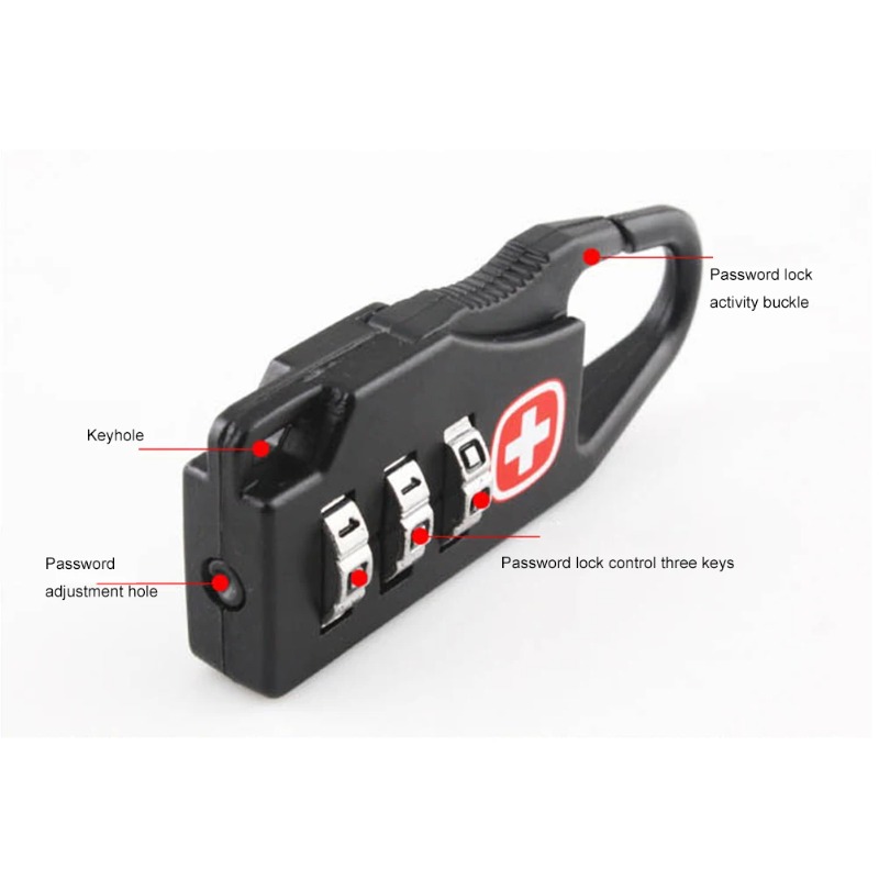 40-1PCS Mini Security Customs  - огляд і ціна Travel Lock Tsa Approved