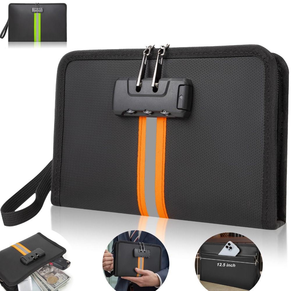 Fireproof Money Bag with Combi - огляд і ціна Travel Ziplock Bags
