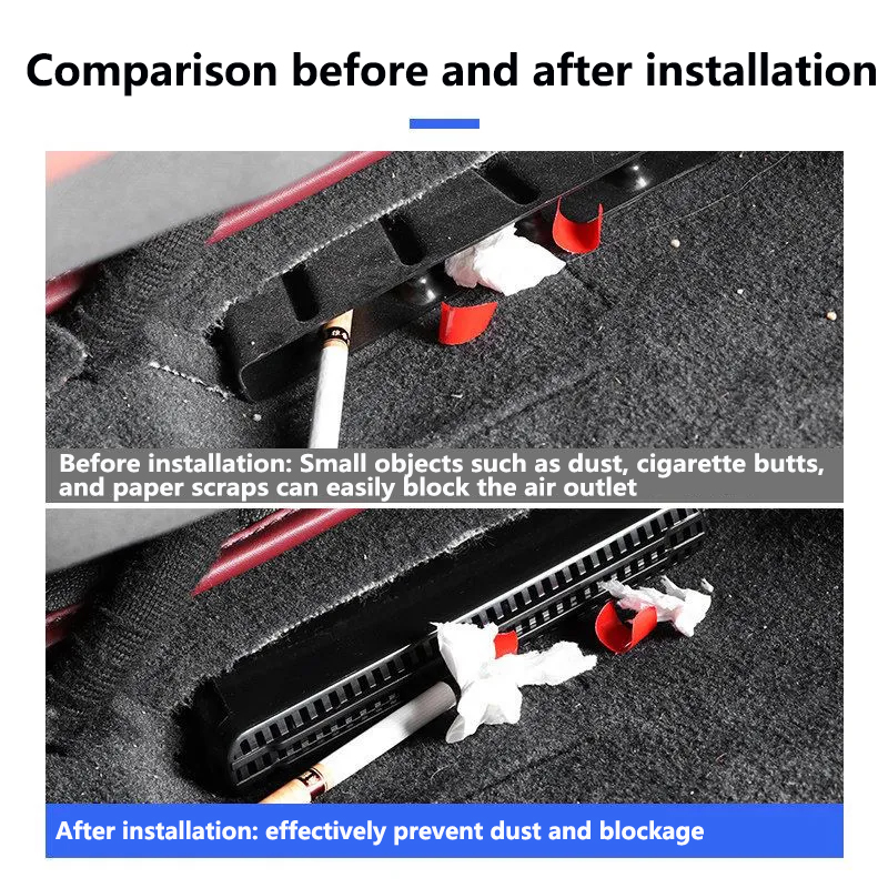 2x Car Under Seat Air Outlet C - огляд і ціна Travel Accessories Under $5