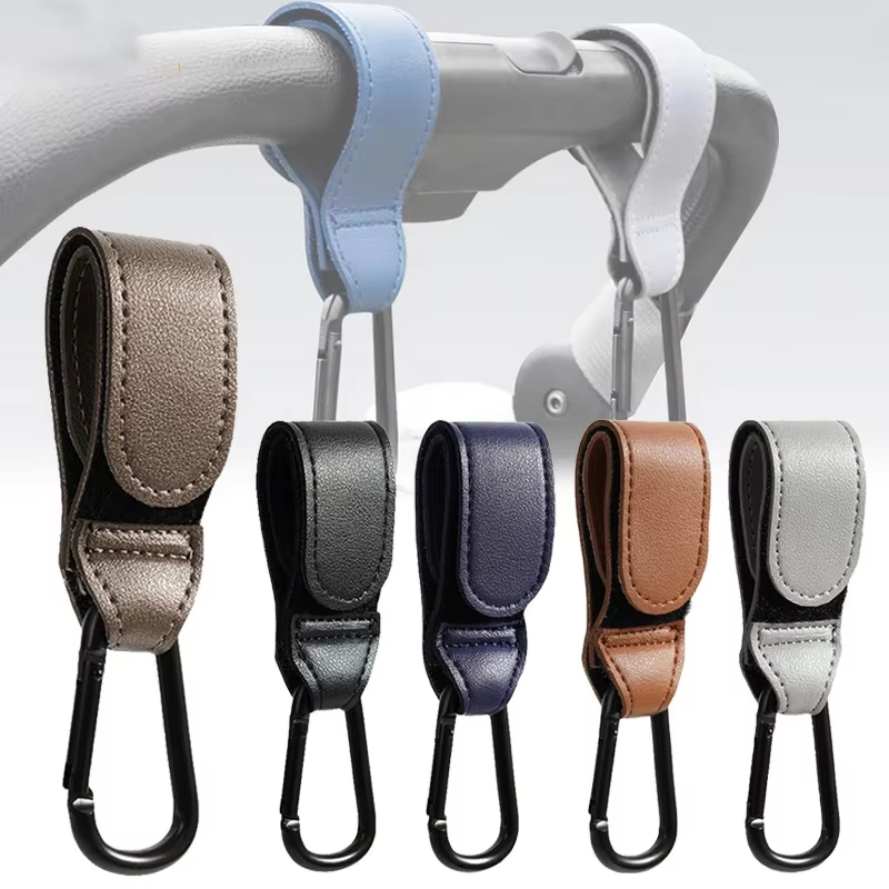 2Pcs Leather Cart Hooks Baby S - огляд і ціна Travel Accessories For 4 Year Old