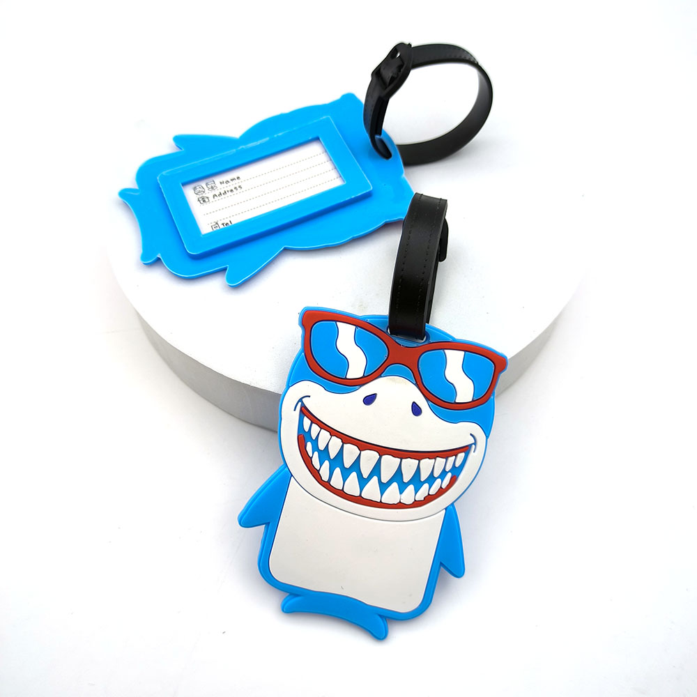 1PCS Cute Shark Luggage Tag Bo - огляд і ціна Travel Accessories Essentials