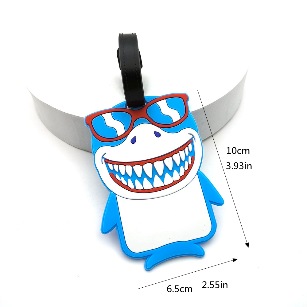 1PCS Cute Shark Luggage Tag Bo - огляд і ціна Travel Accessories Essentials