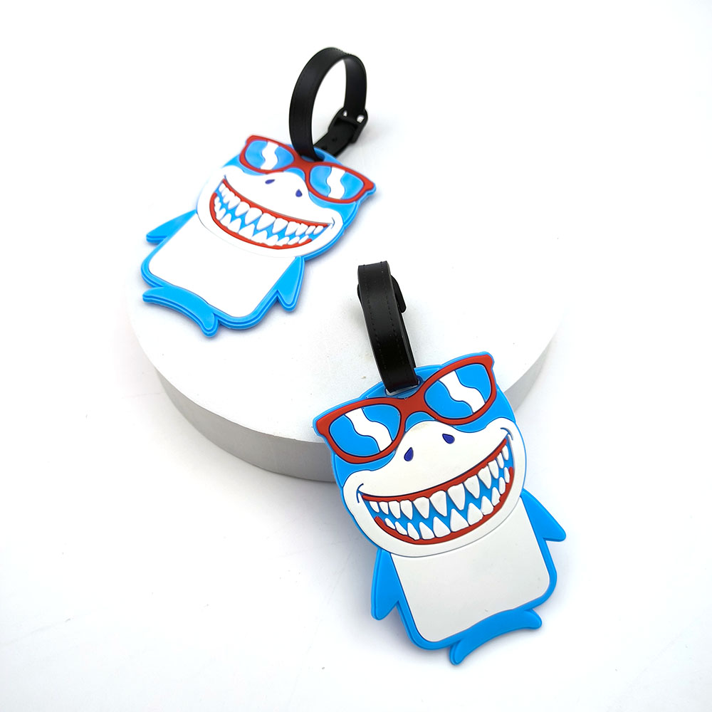 1PCS Cute Shark Luggage Tag Bo - огляд і ціна Travel Accessories Essentials