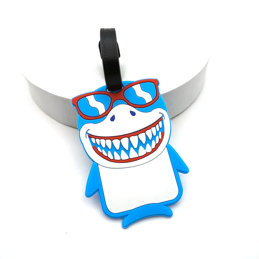 1PCS Cute Shark Luggage Tag Bo - огляд і ціна Travel Accessories Essentials