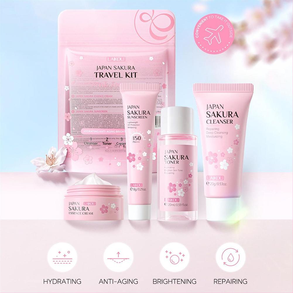Sakura Skin Care Set facial Cl - огляд і ціна Travel Accessories Japan