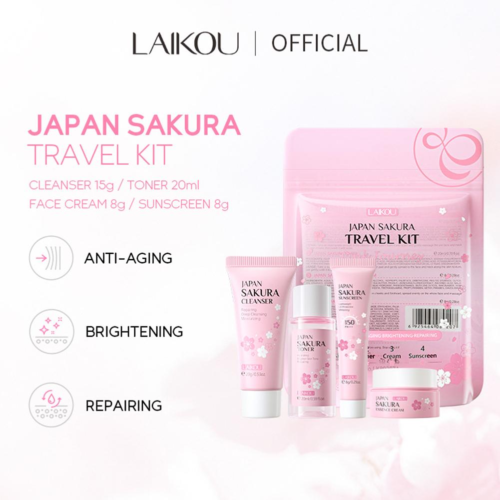Sakura Skin Care Set facial Cl - огляд і ціна Travel Accessories Japan