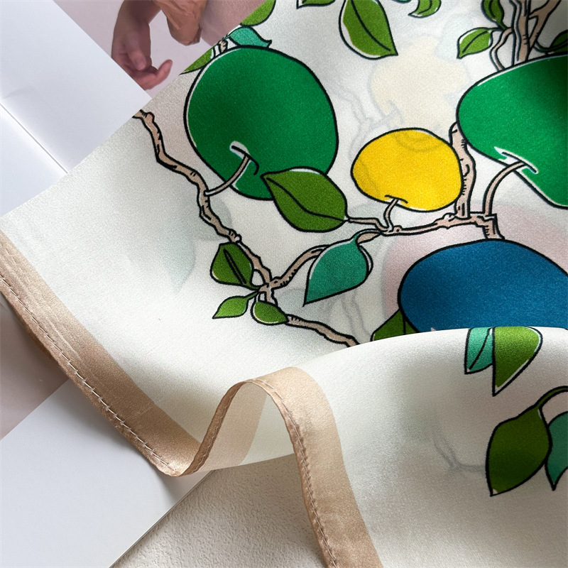 Horse Silk Scarf Women Spring  - огляд і ціна Travel Accessories Neck