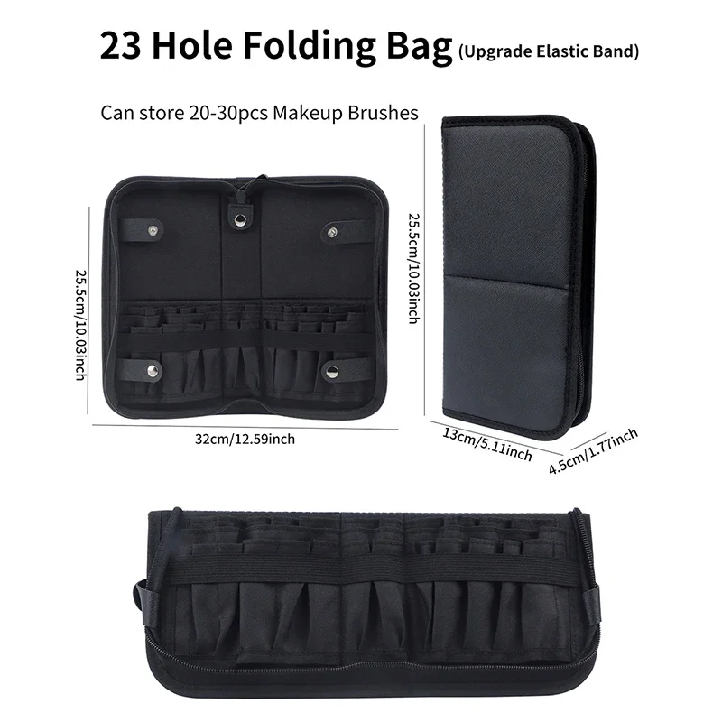 29/23 Holes Foldable Makeup Br - огляд і ціна Travel Z
