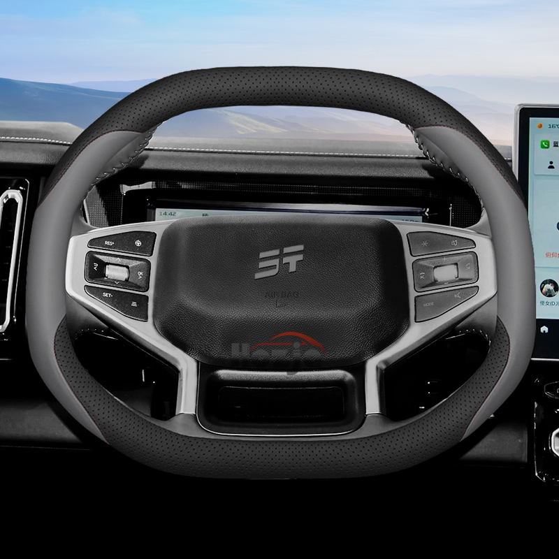 Leather Car Steering Wheel Cov - огляд і ціна Travel Accessories You Need