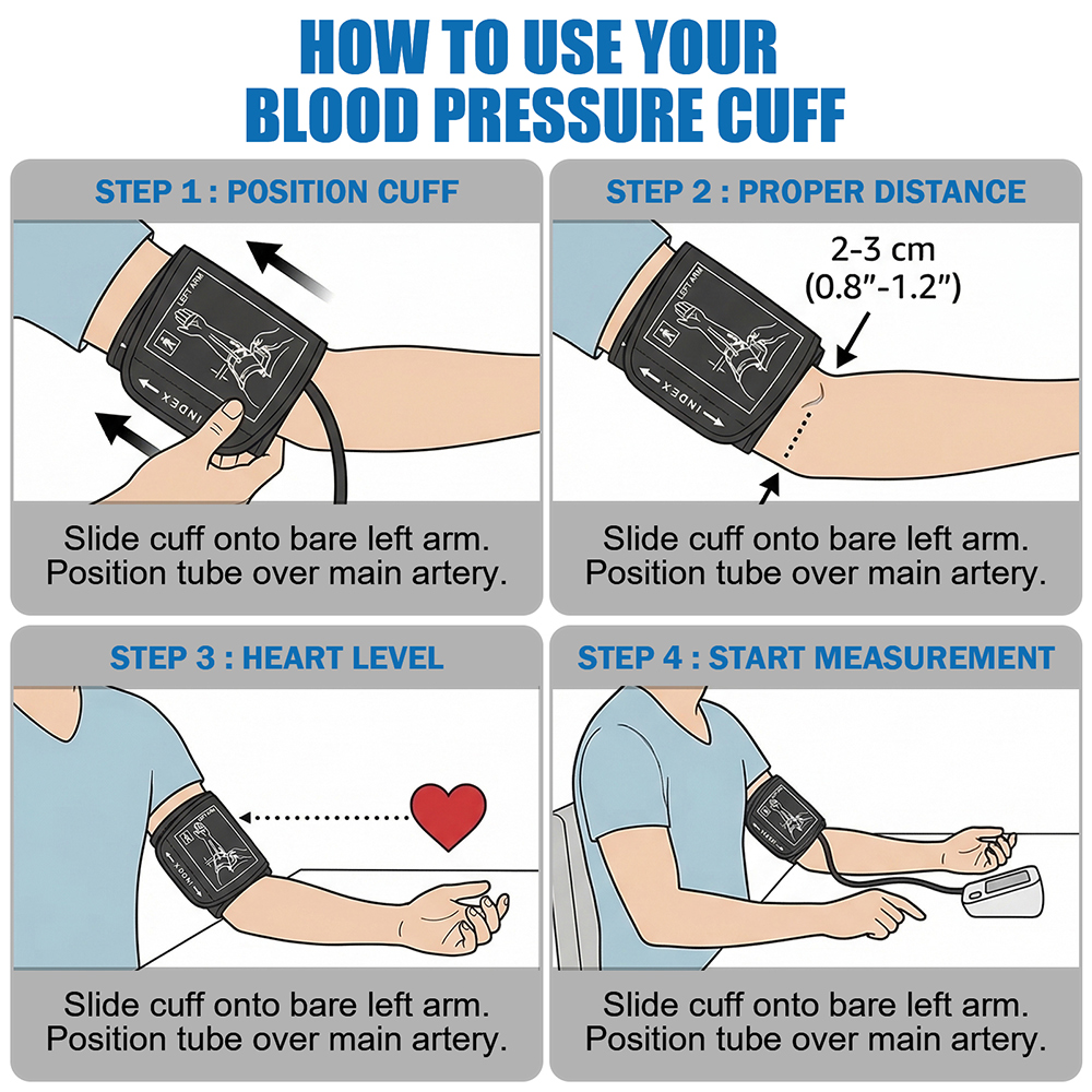 Universal Blood Pressure Cuff  - огляд і ціна Travel Accessories Essentials