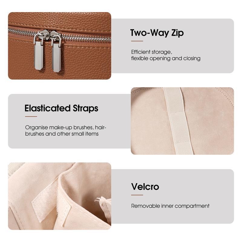 Large Capacity PU Leather Make - огляд і ціна Travel Z