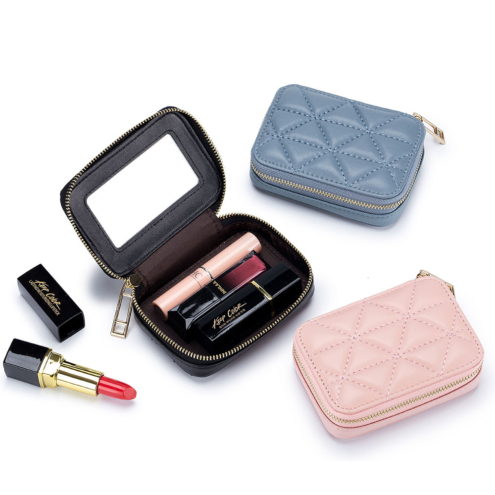 New PU Lipsticks Storage Bag W - огляд і ціна Travel Ziplock Bags