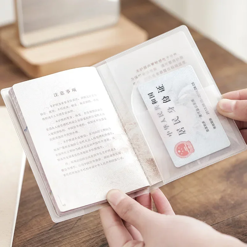 PVC Passport Sleeve Transparen - огляд і ціна Travel Accessories Essentials